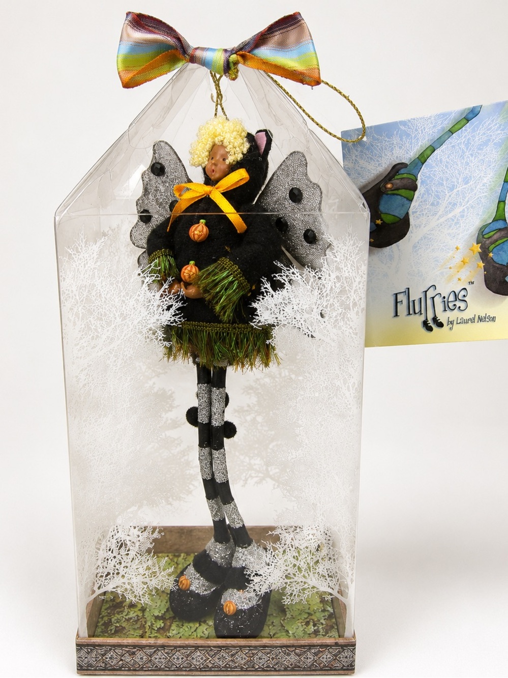 Silvestri Flurries Purrsephone Cat Fairy Hanging Figure NIB